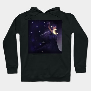 Goddess of Stars and Nights - Nyx Hoodie